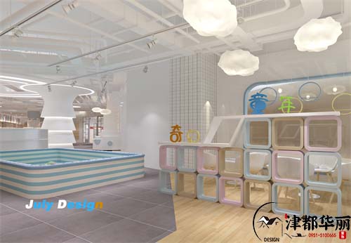 泾源奇幻童年母婴店设计方案鉴赏|用爱筑起的温馨和舒适