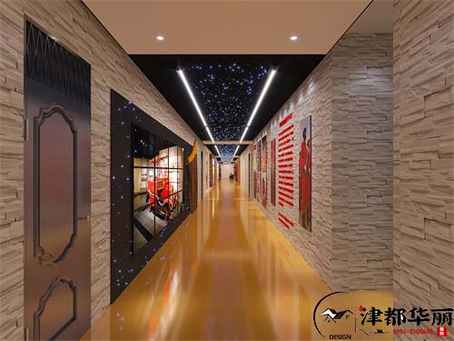 泾源校园消防展厅设计方案|宁静严肃，学以致用
