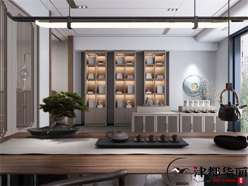 泾源尚饮茶楼设计方案鉴赏|泾源茶楼设计装修公司推荐