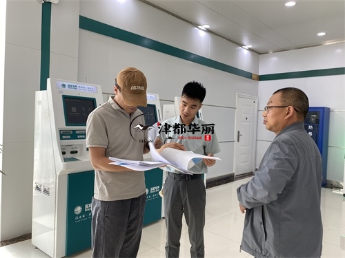 泾源装修公司推荐|泾源供电营业厅装修设计项目现场量尺