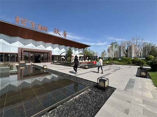 泾源工装公司|泾源光喜售楼部公区工装施工进度