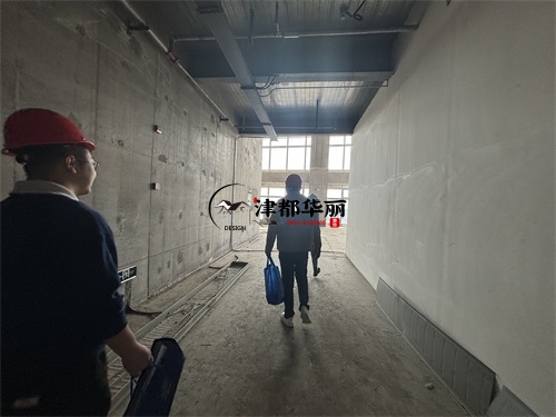 泾源装修公司|泾源邱悦办公楼设计现场复尺