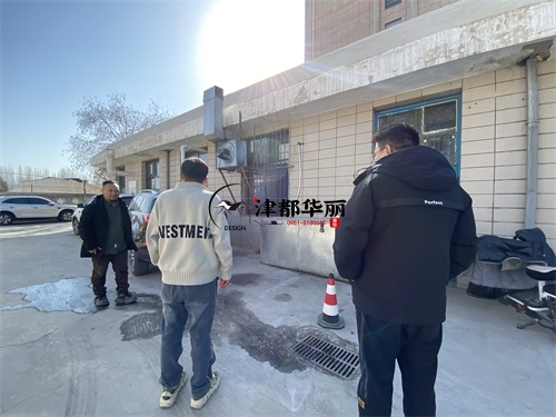 泾源装修公司推荐|泾源某医院药房扩建改造装修现场勘察 