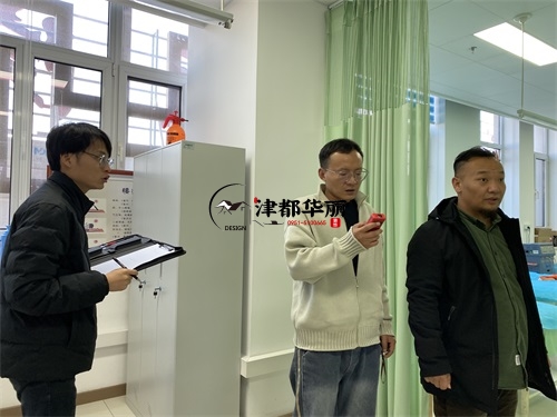 泾源银川装修公司|泾源某院装修改造施工现场复尺 