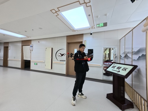 泾源臻预中医馆设计装修改造现场沟通|泾源设计装修公司