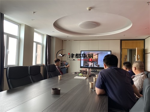 泾源办公楼装修设计项目|津都华丽设计