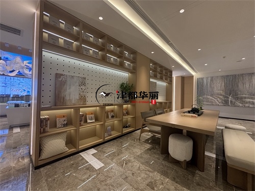泾源售楼部展厅装修设计项目|津都华丽设计