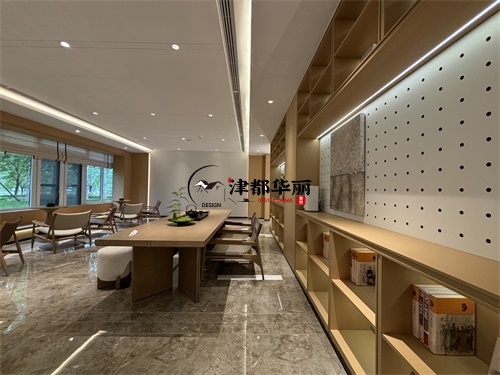 泾源售楼部展厅装修设计项目|津都华丽设计