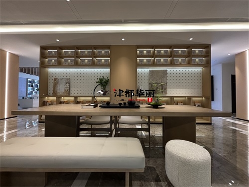 泾源售楼部展厅装修设计项目|津都华丽设计