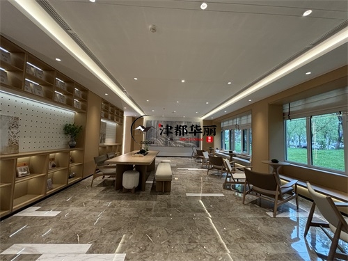 泾源售楼部展厅装修设计项目|津都华丽设计
