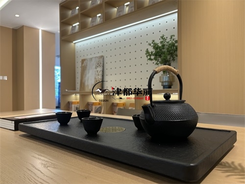 泾源售楼部展厅装修设计项目|津都华丽设计