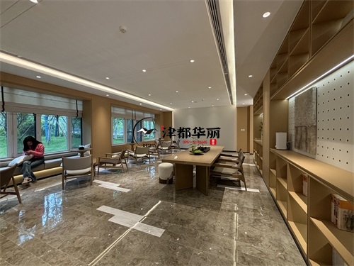 泾源售楼部展厅装修设计项目|津都华丽设计