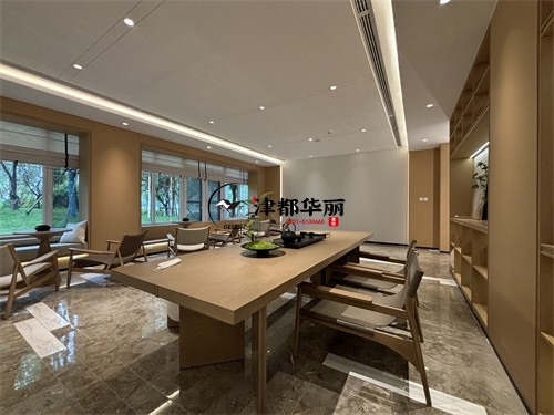 泾源售楼部展厅装修设计项目|津都华丽设计