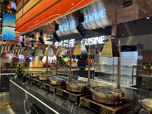 泾源自助餐厅装修设计项目|津都华丽设计