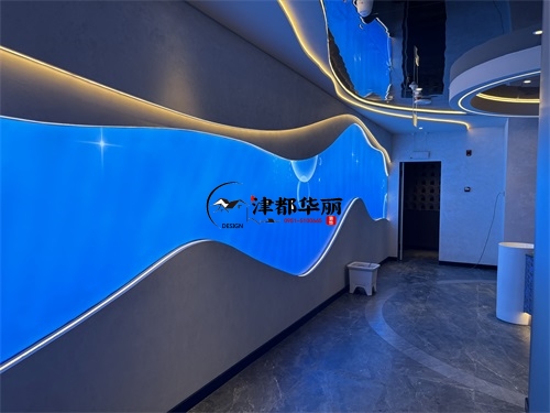 泾源自助餐厅装修设计项目|津都华丽设计