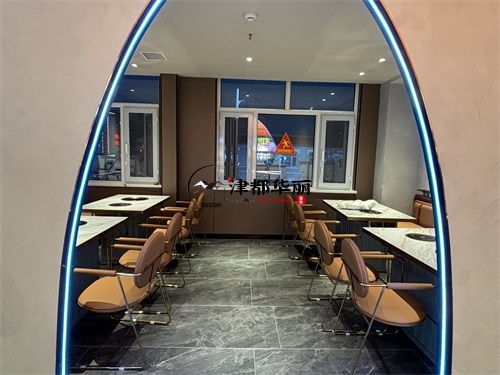 泾源自助餐厅装修设计项目|津都华丽设计