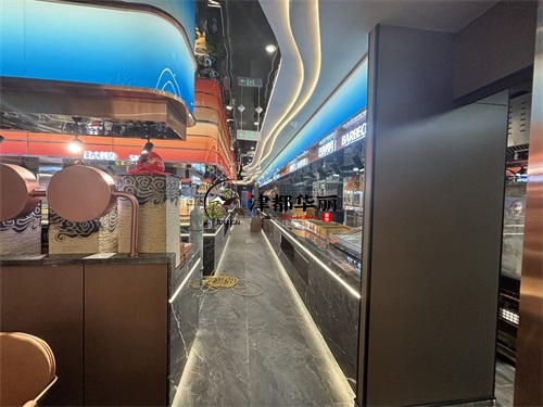 泾源自助餐厅装修设计项目|津都华丽设计