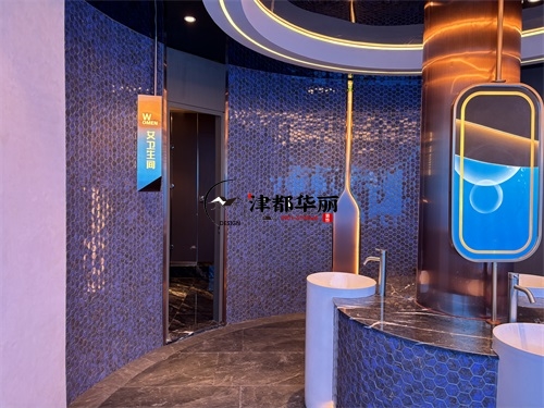 泾源自助餐厅装修设计项目|津都华丽设计